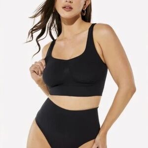 Yitty Nearly Naked Shapewear Midi Bra Size 3X/4X